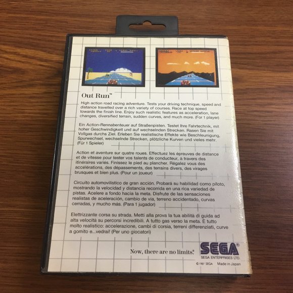Out Run Sega Master System - Picture 5 of 10